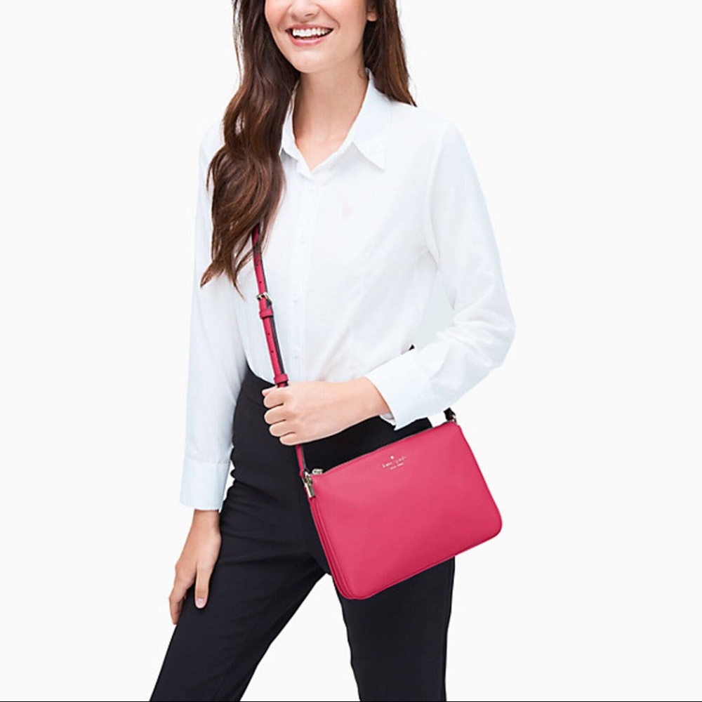 Kate Spade Red Crossbody Bag - Picture 3 of 8